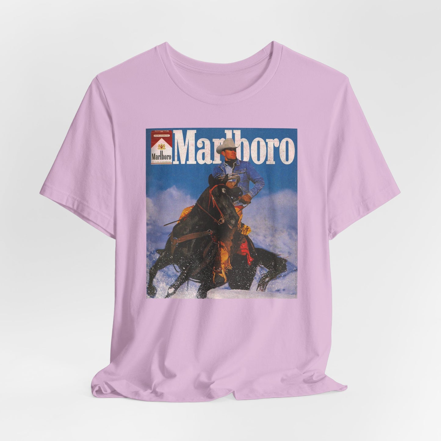 T-Shirt — Vintage Marlboro Cowboy Graphic Tee