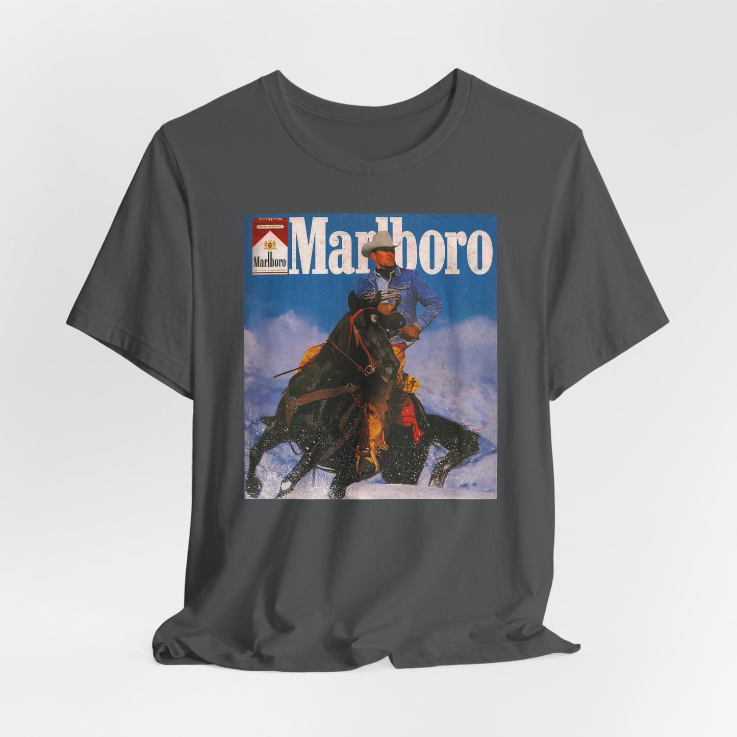 T-Shirt — Vintage Marlboro Cowboy Graphic Tee