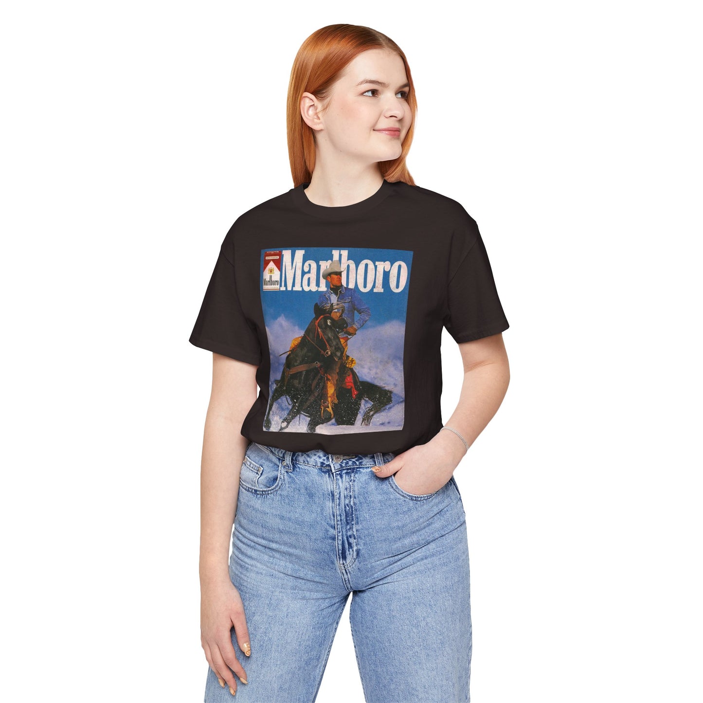 T-Shirt — Vintage Marlboro Cowboy Graphic Tee
