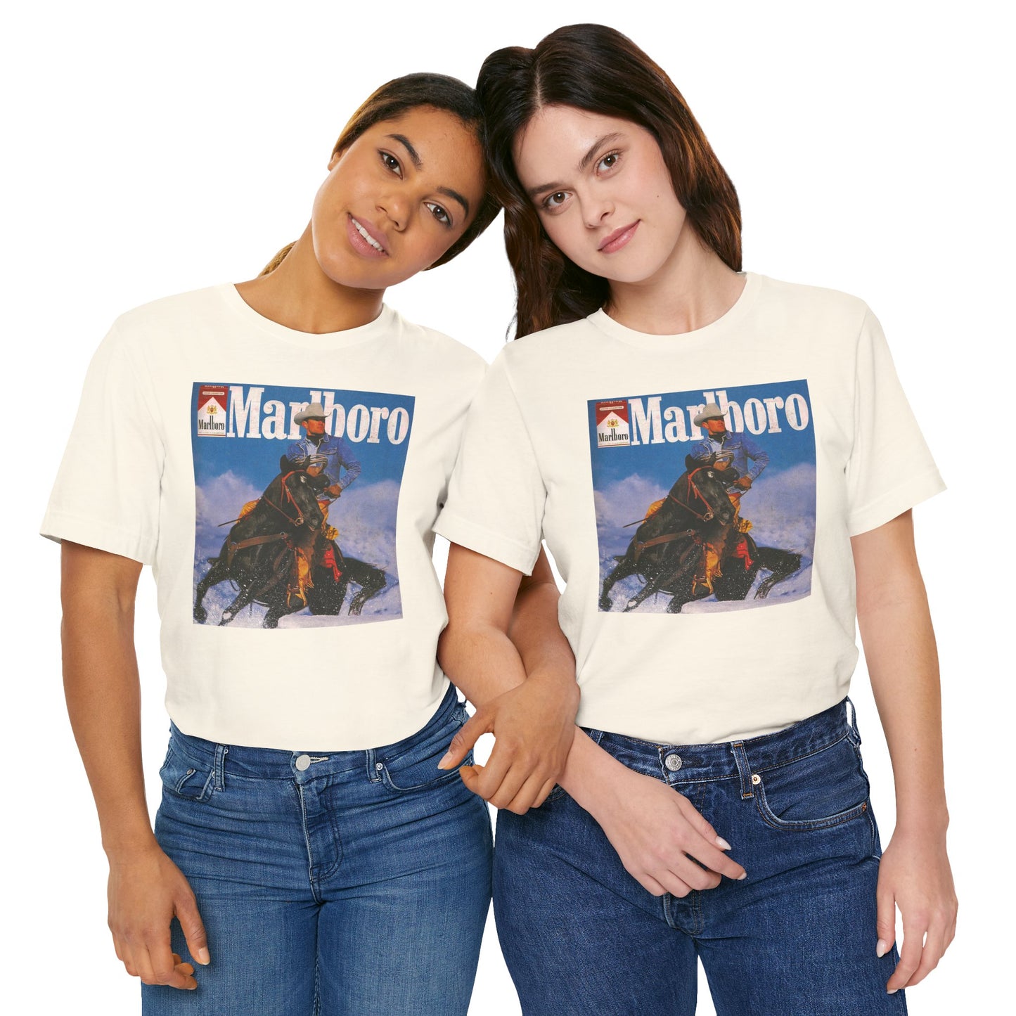 T-Shirt — Vintage Marlboro Cowboy Graphic Tee